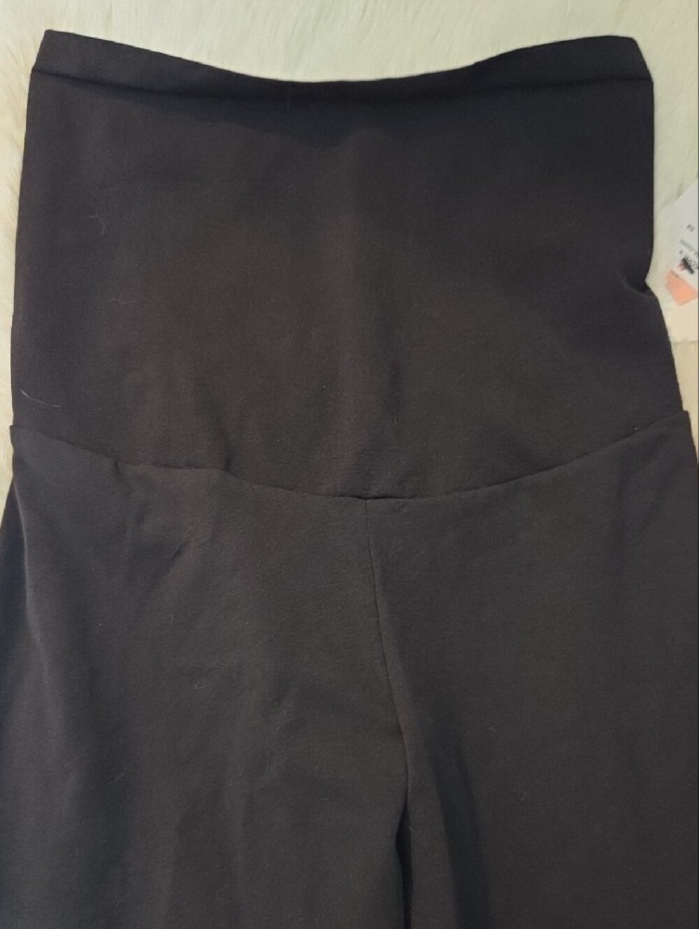 Motherhood Women's High Waist Belly Support Black Leggings - XL New with Tags